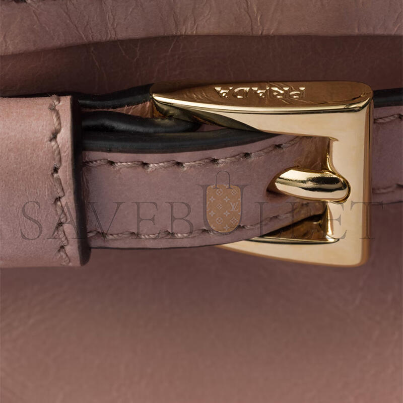 PRADA BONNIE SMALL LEATHER SHOULDER BAG 1BH215 (26*14*12cm)